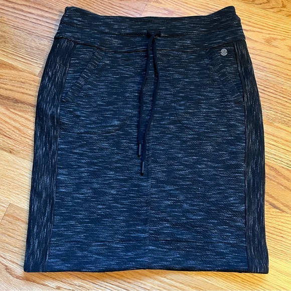 Prana gray drawstring waist skirt size small - Picture 1 of 5